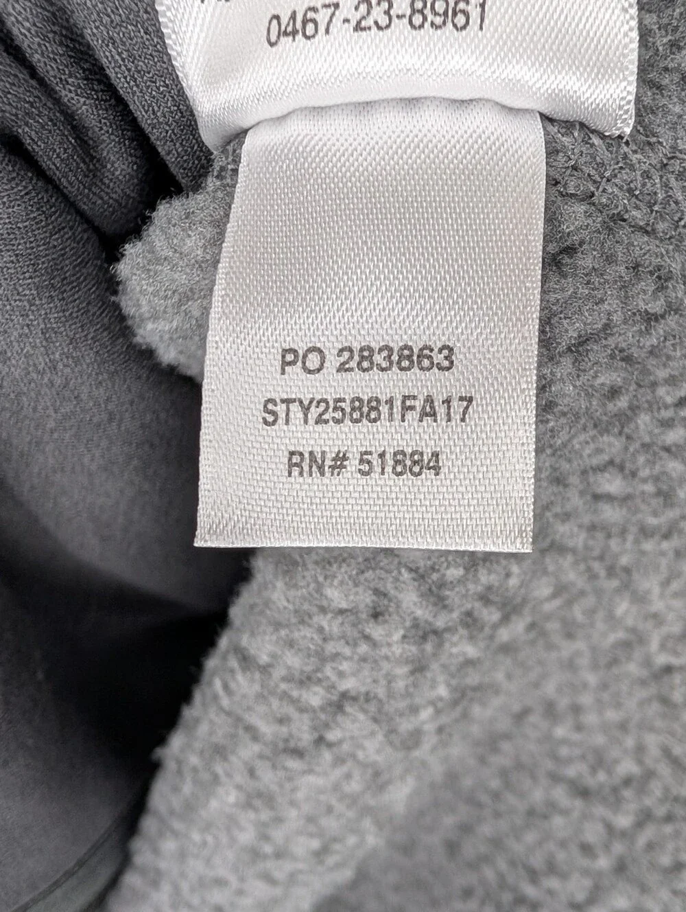 Patagonia Better Sweater Vest Mens Medium Dark Gray Full Zip Fleece STY25881FA17